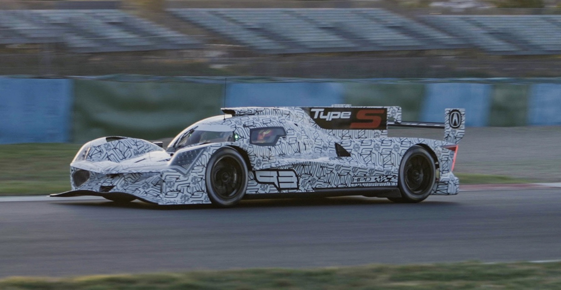 Acura Shares First Images Of ARX-06 LMDh Hypercar Testing On Track