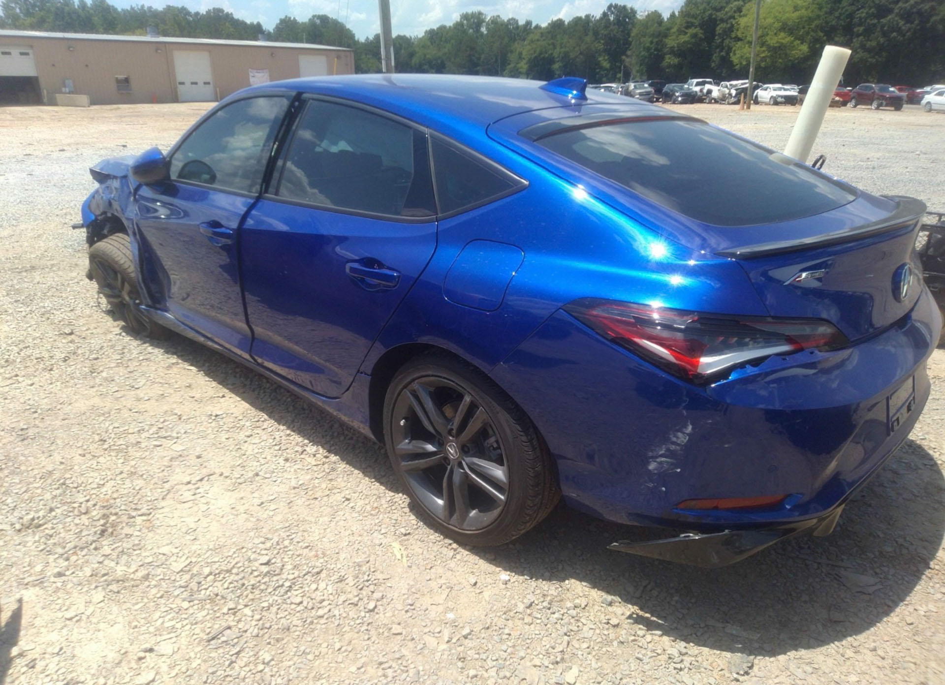 These Are (Likely) The First Crashed 2023 Acura Integras