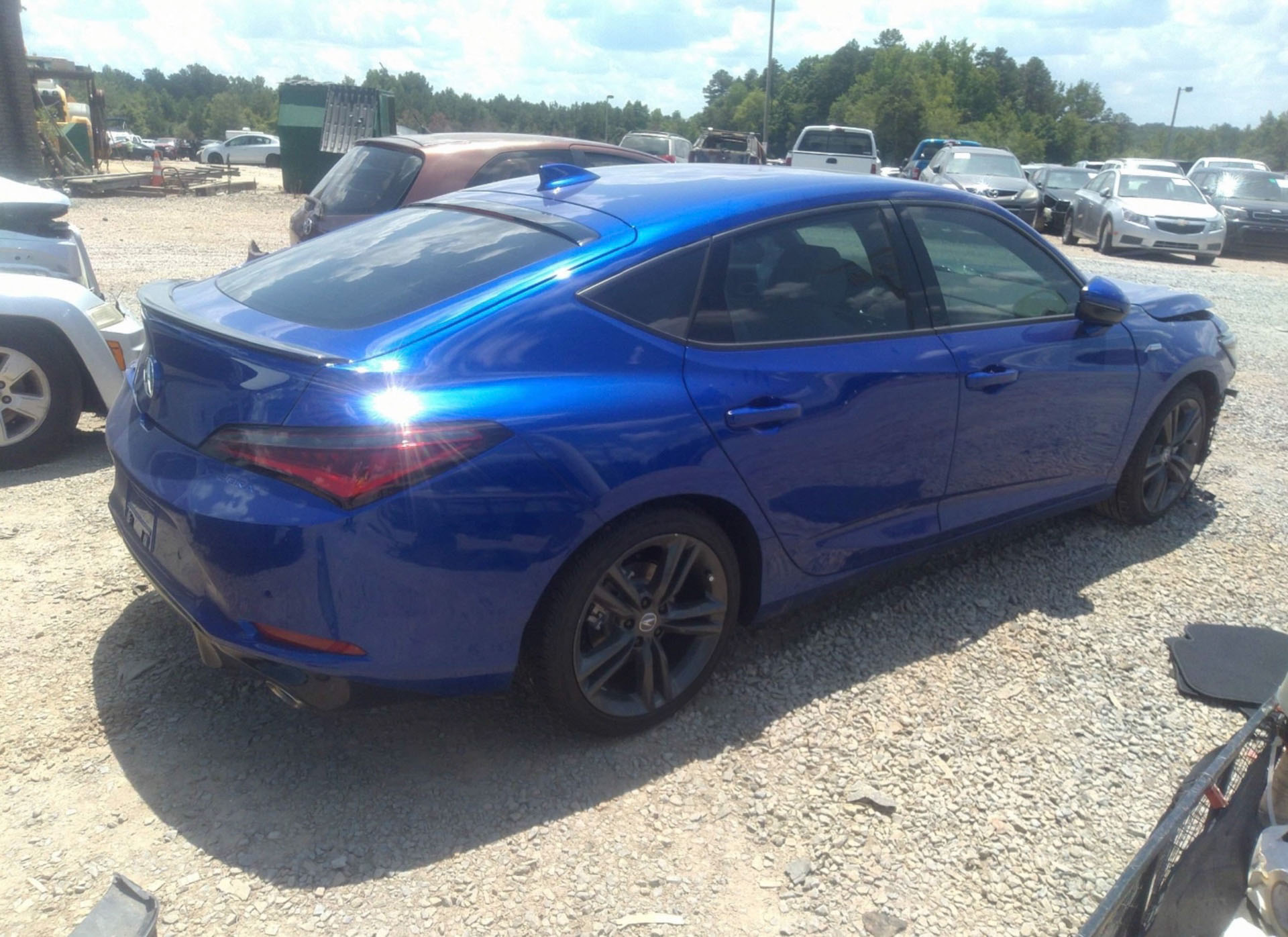 These Are (Likely) The First Crashed 2023 Acura Integras