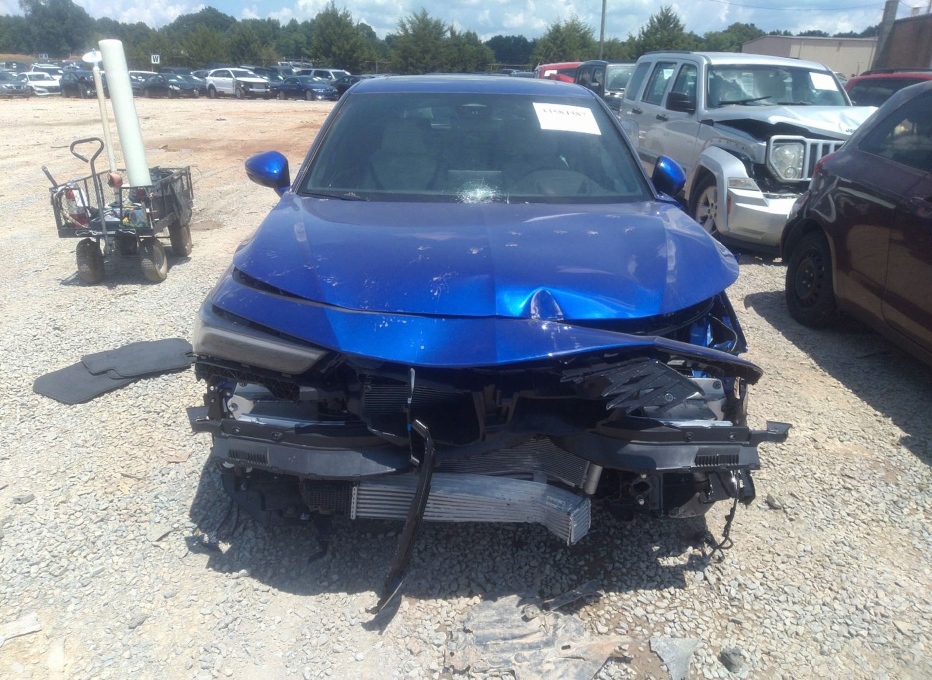 These Are (Likely) The First Crashed 2023 Acura Integras