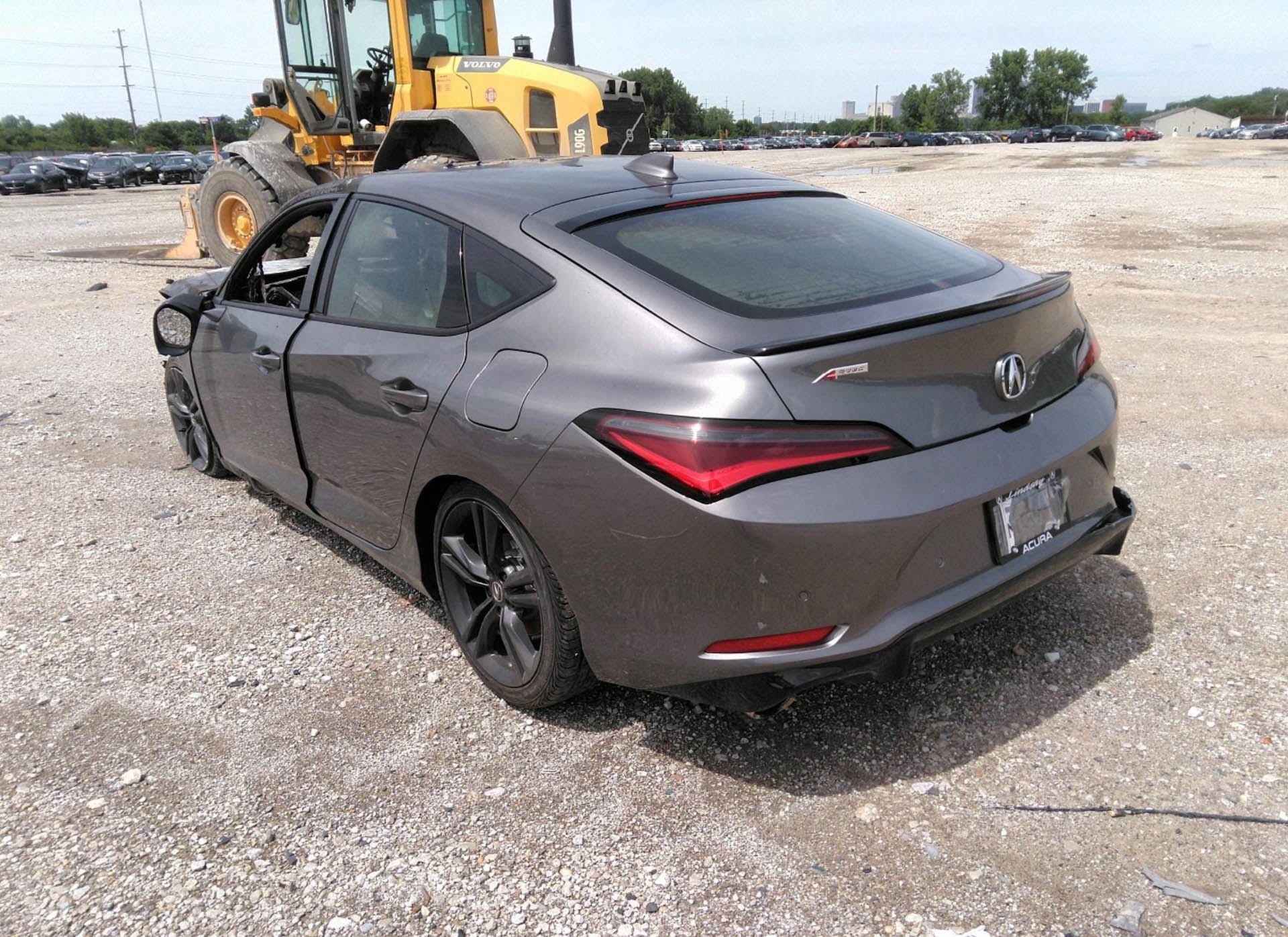 These Are (Likely) The First Crashed 2023 Acura Integras