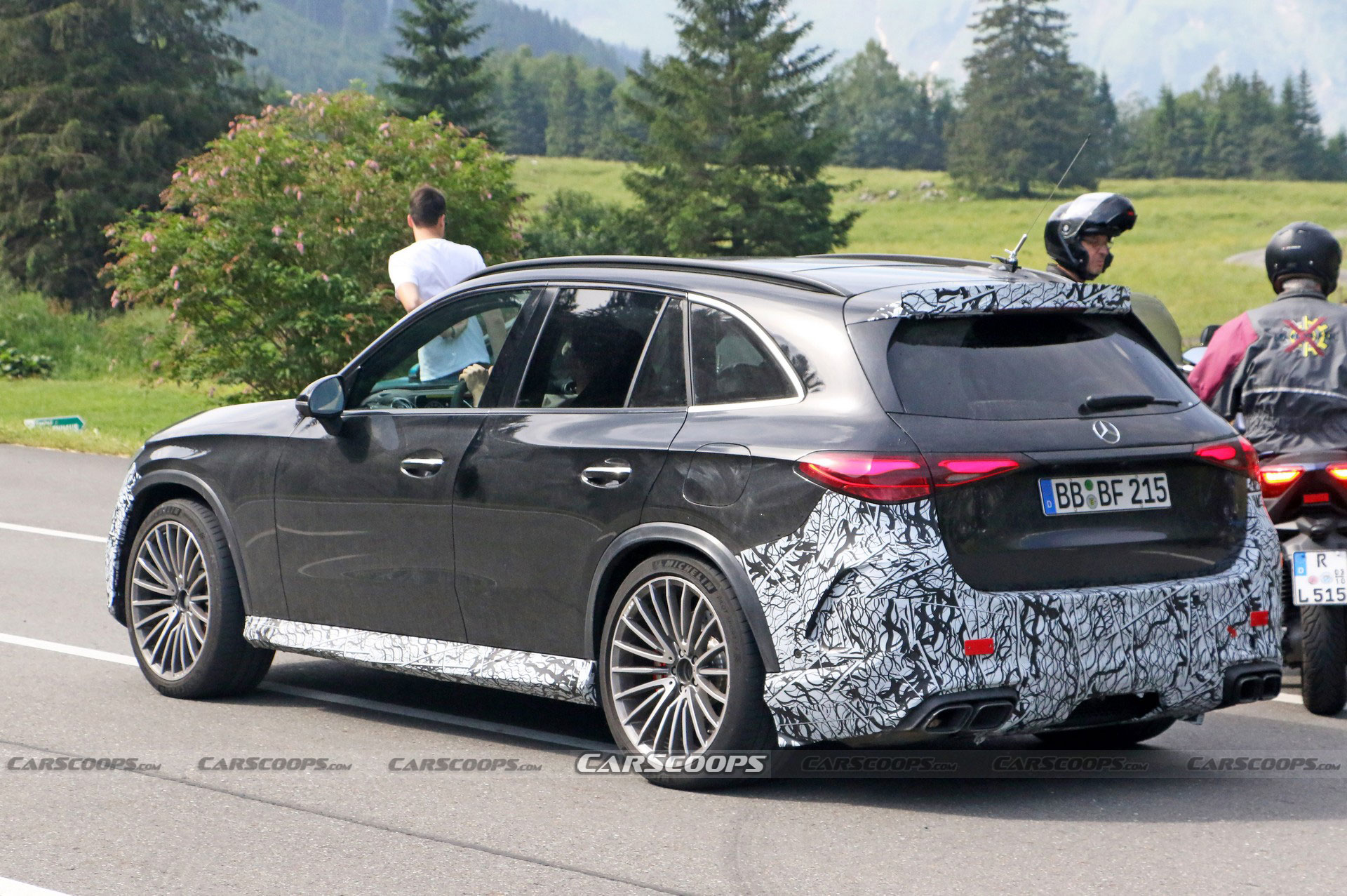 The 2023 Mercedes-AMG GLC 63 Is Shaping Up To Be A 671 HP Plug-In Hybrid Crossover