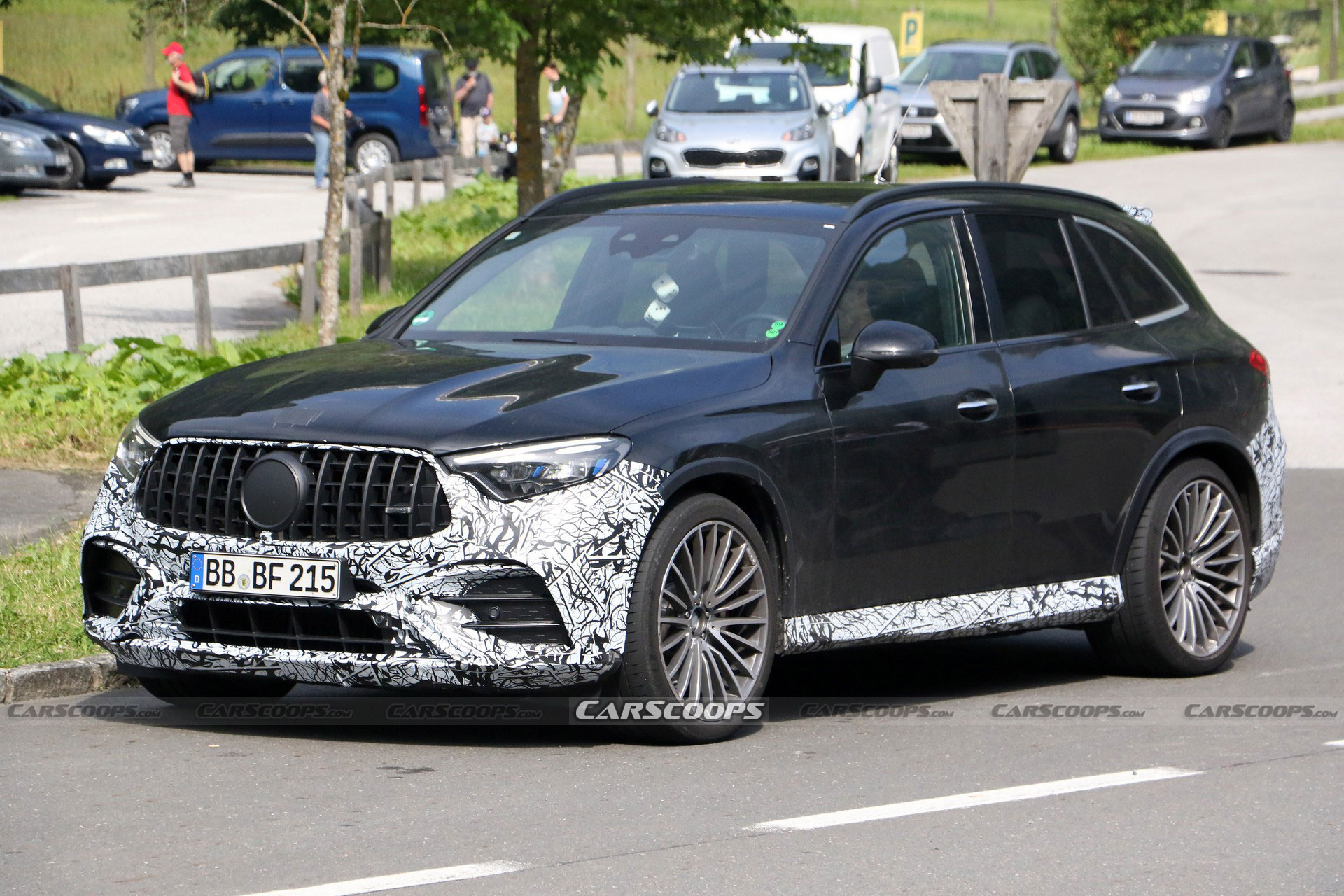 The 2023 Mercedes-AMG GLC 63 Is Shaping Up To Be A 671 HP Plug-In Hybrid Crossover