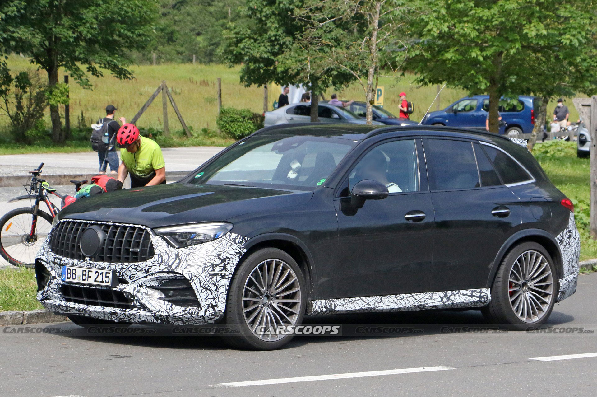 The 2023 Mercedes-AMG GLC 63 Is Shaping Up To Be A 671 HP Plug-In Hybrid Crossover