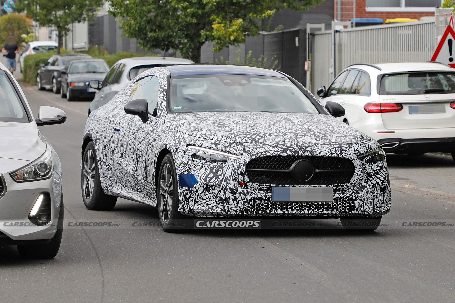 2023 Mercedes CLE Coupe Spied As A Two-For-One Two-Door That Will Replace The C- And E-Class Coupes