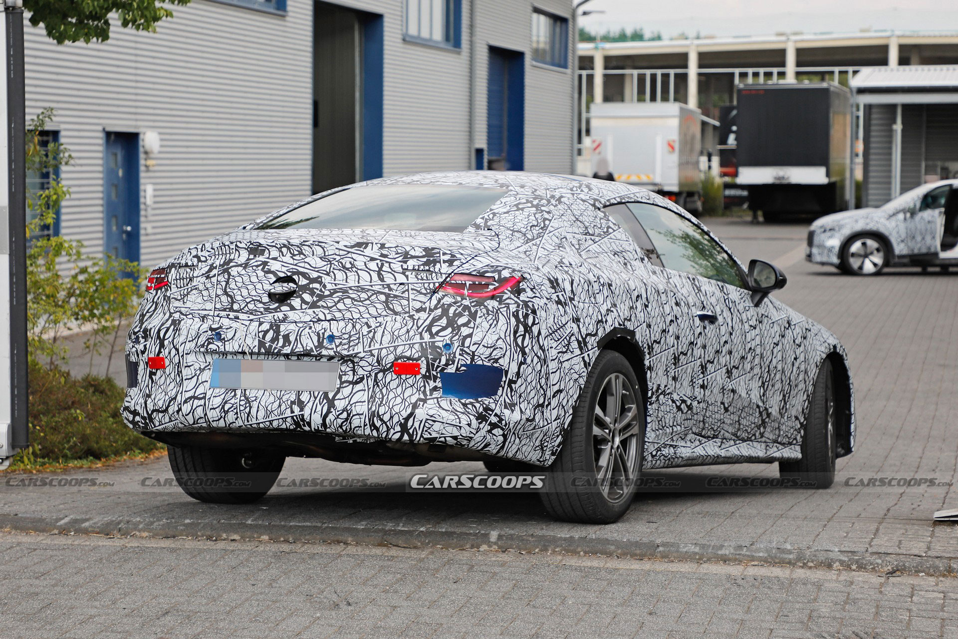 2023 Mercedes CLE Coupe Spied As A Two-For-One Two-Door That Will Replace The C- And E-Class Coupes