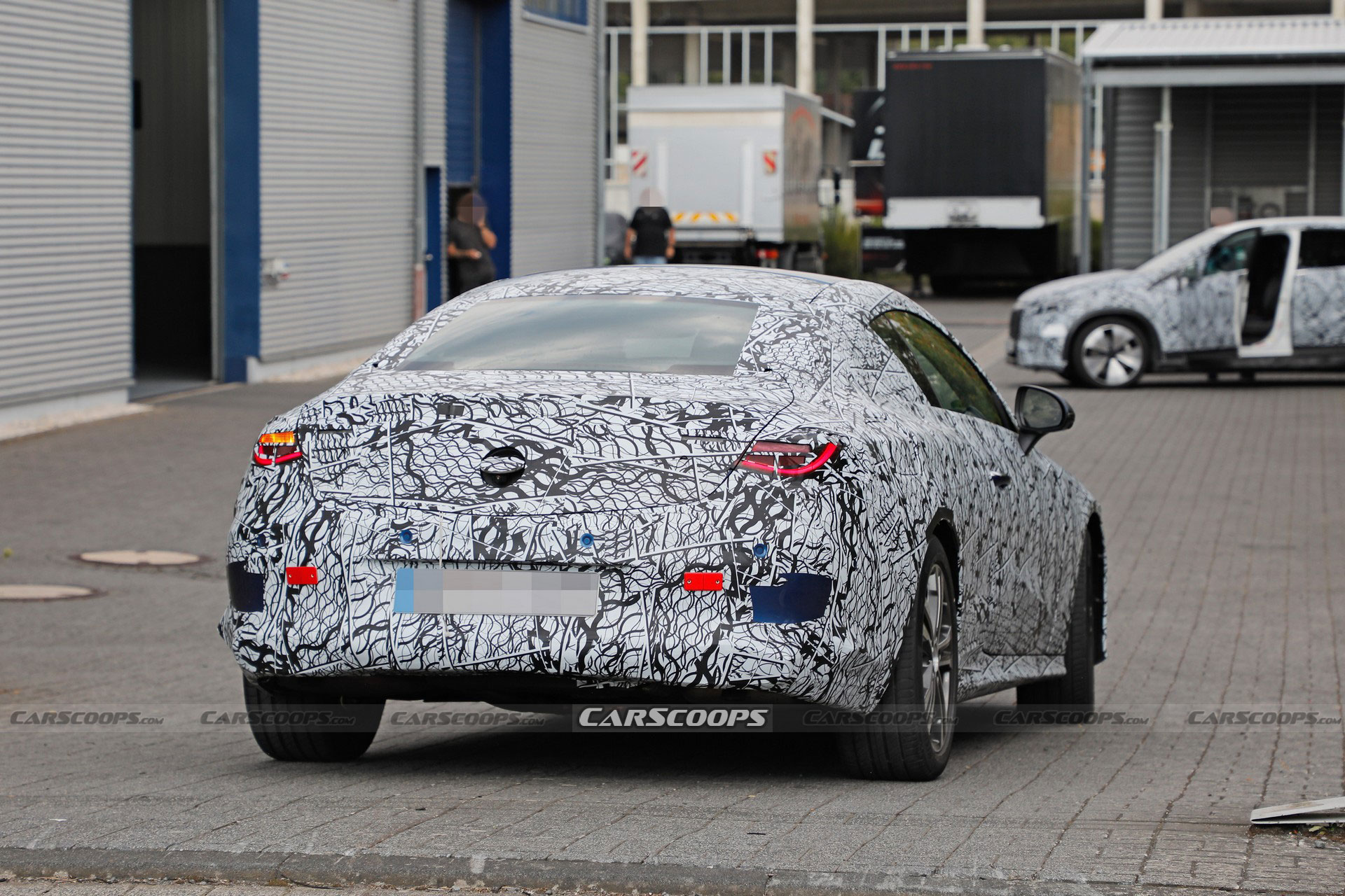 2023 Mercedes CLE Coupe Spied As A Two-For-One Two-Door That Will Replace The C- And E-Class Coupes