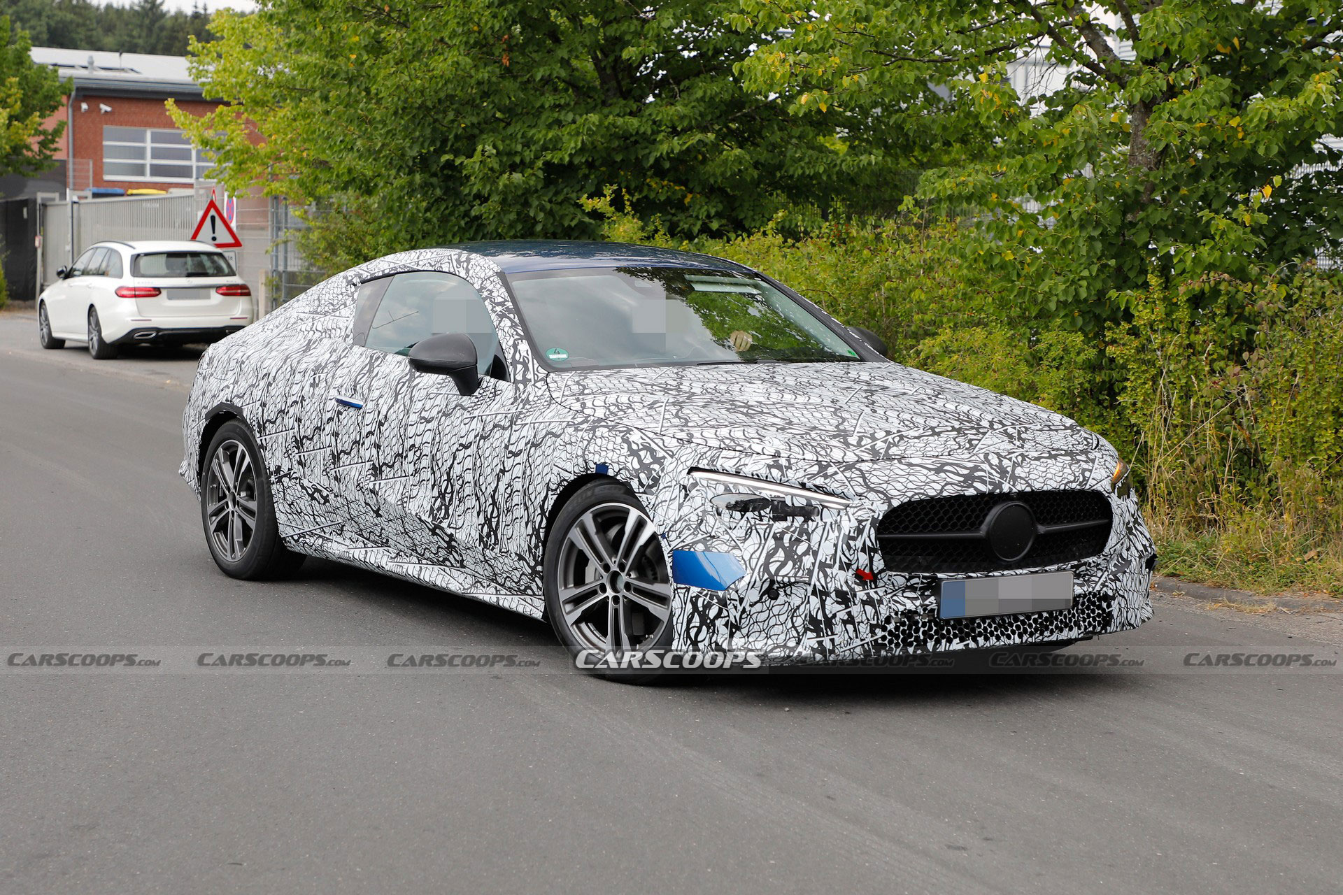 2023 Mercedes CLE Coupe Spied As A Two-For-One Two-Door That Will Replace The C- And E-Class Coupes