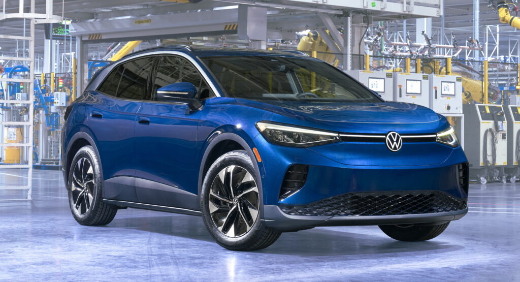  VW Kicks Off Production Of The ID.4 In Chattanooga, Its First American-Built EV