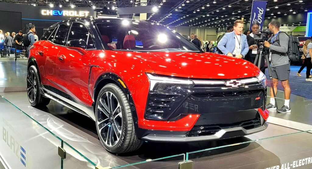  2024 Chevrolet Blazer EV Can Be Had With FWD, RWD, And AWD As Well As A Blazingly Fast 557 HP SS