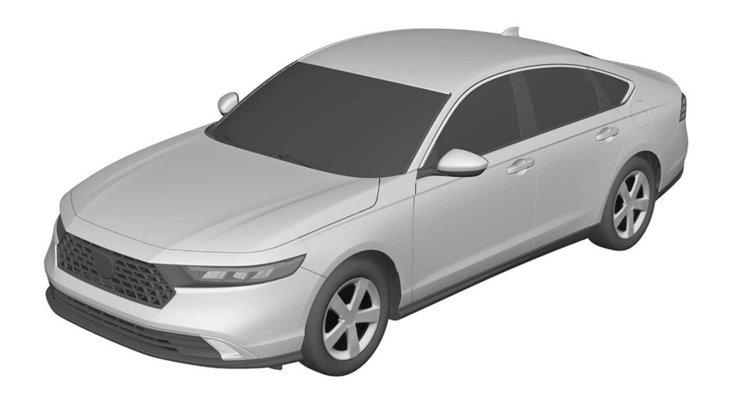  2024 Honda Accord Patents Reveal A Unadventurous Successor With A Passat Meets Taurus Flair