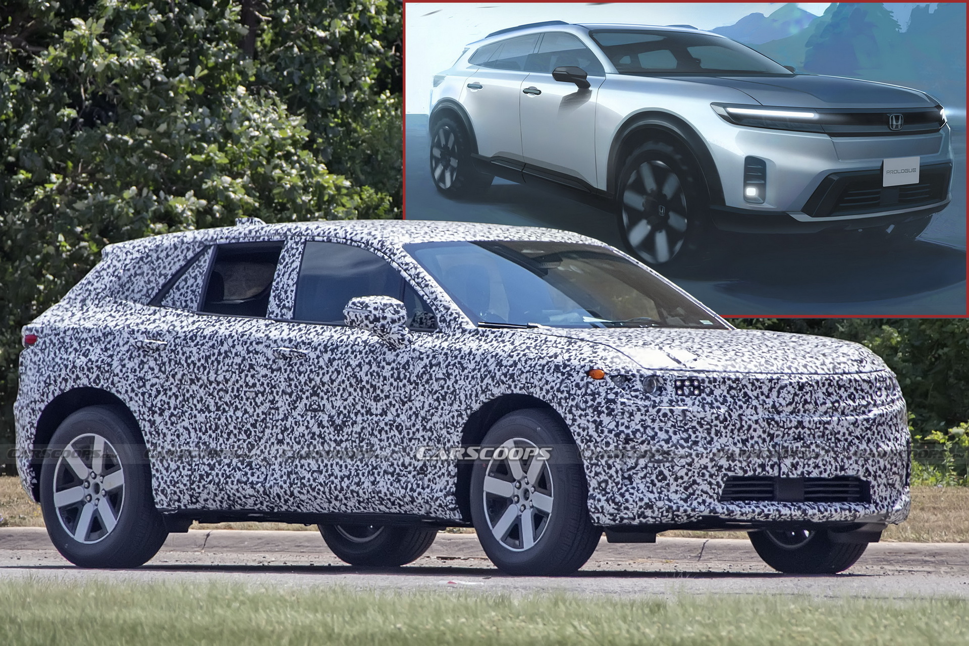 2024 Honda Prologue EV Spotted During Testing, Is It Blazer EV Based?