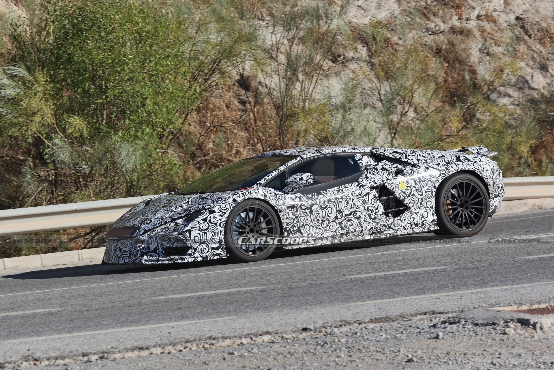 Get Another Look At The Lamborghini Aventador’s Hybrid Successor In Latest Spy Shots