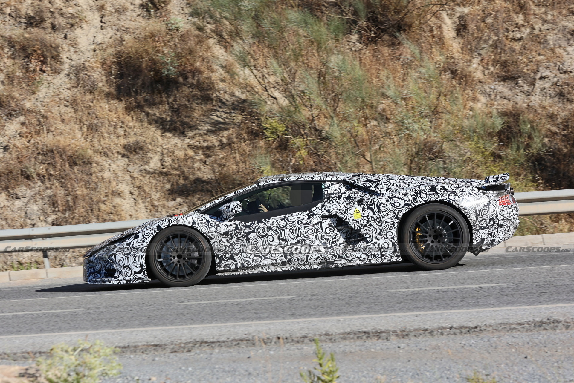 Get Another Look At The Lamborghini Aventador’s Hybrid Successor In Latest Spy Shots