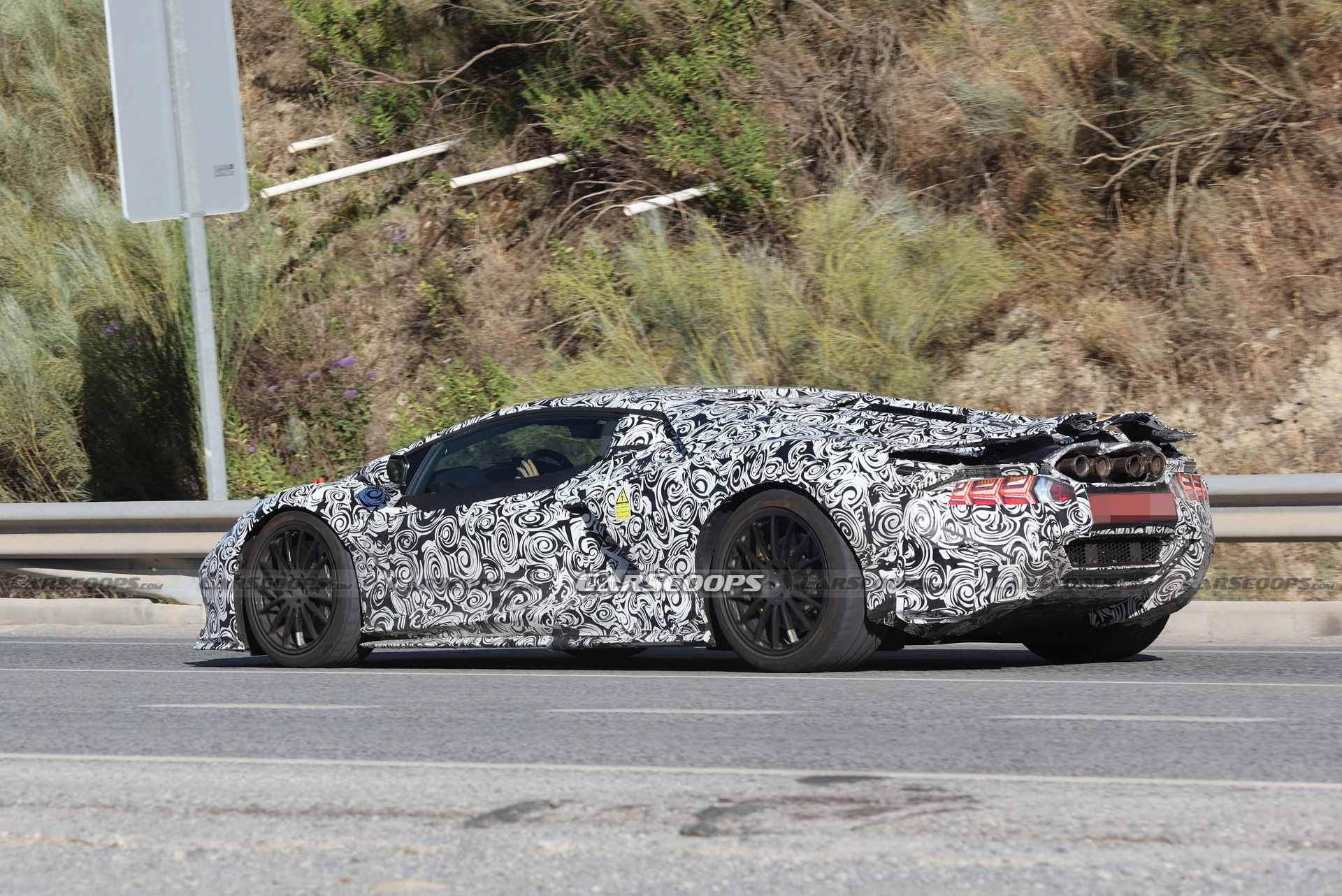 Get Another Look At The Lamborghini Aventador’s Hybrid Successor In Latest Spy Shots