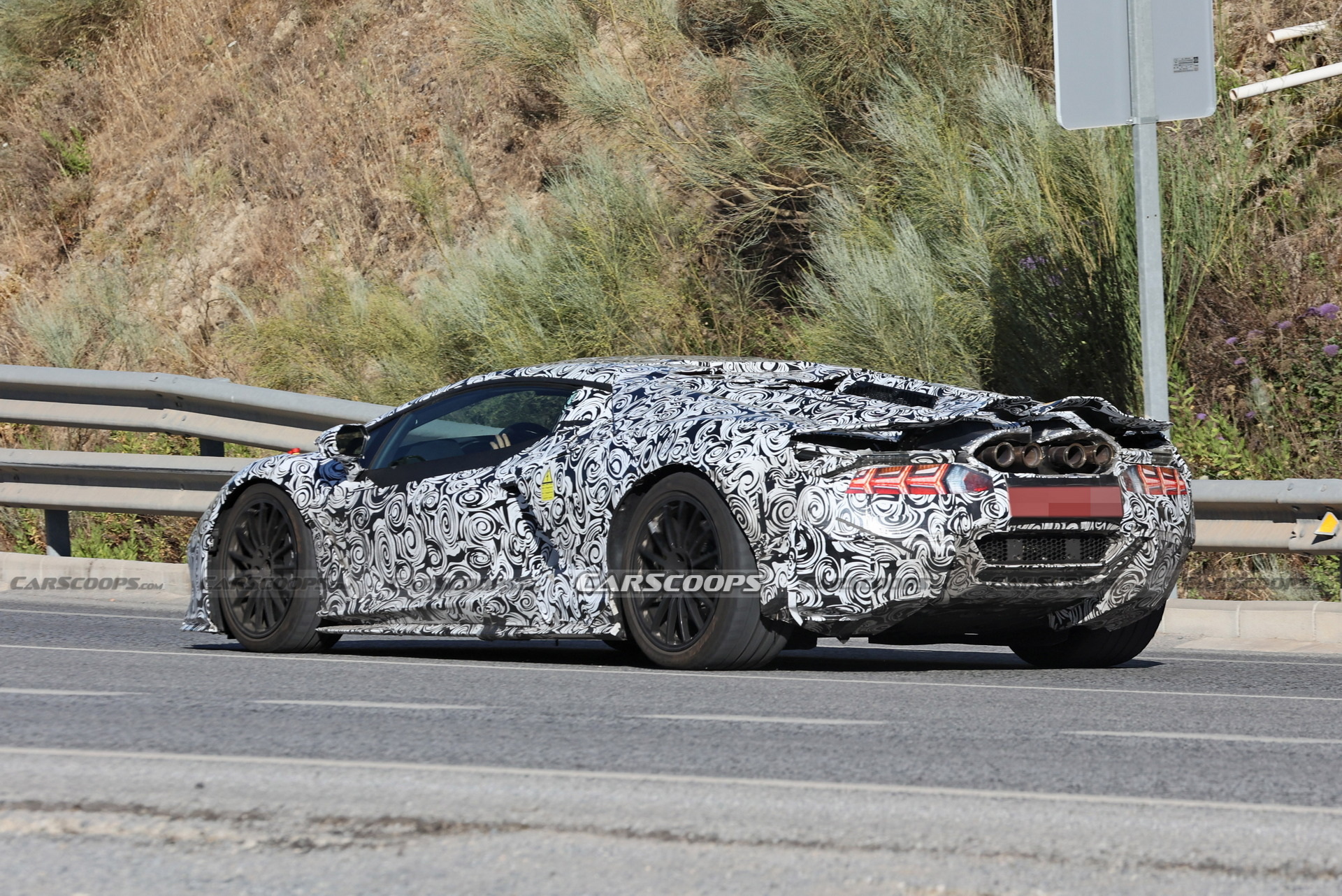 Get Another Look At The Lamborghini Aventador’s Hybrid Successor In Latest Spy Shots