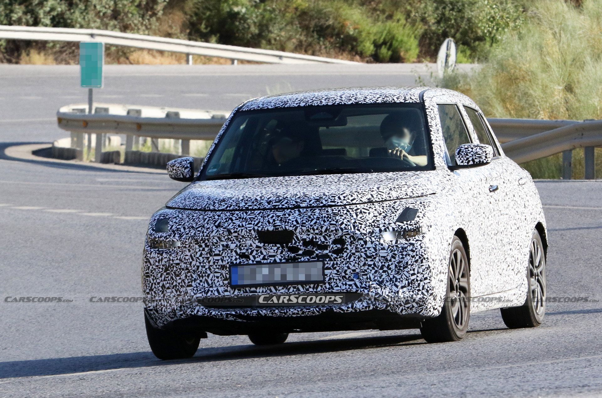 2024 Suzuki Swift Makes Spy Debut Showing Evolutionary Styling
