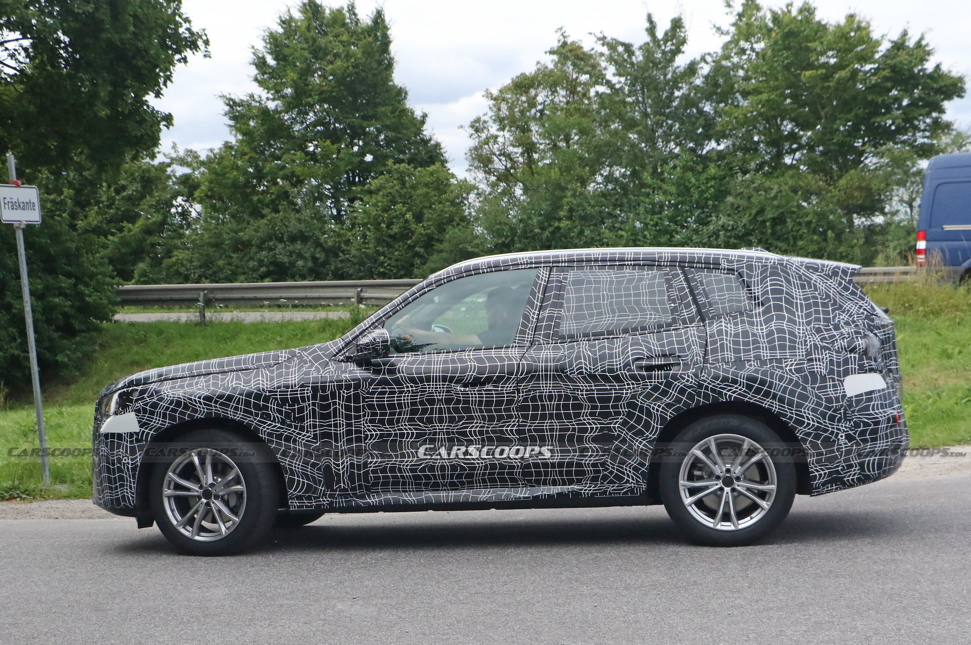 2024 BMW X3 Spied Again Still Wearing Heavy Camouflage
