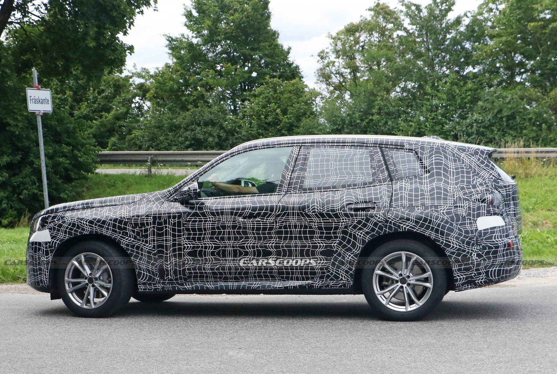 2024 BMW X3 Spied Again Still Wearing Heavy Camouflage