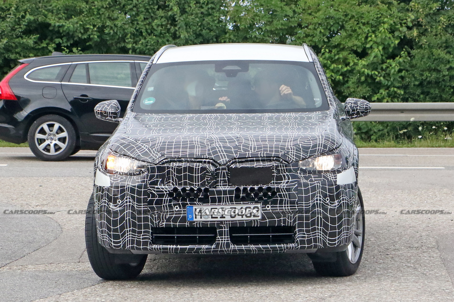 2024 BMW X3 Spied Again Still Wearing Heavy Camouflage