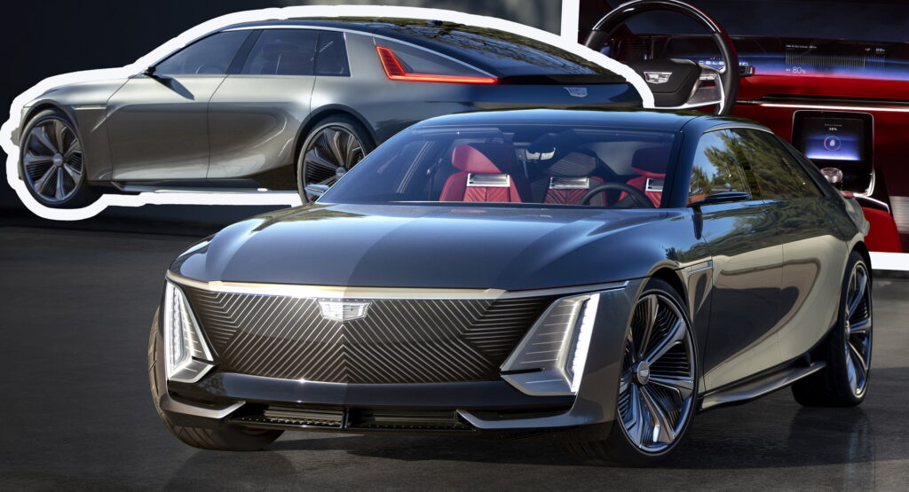 2025 Cadillac Celestiq EV Prototype Has A 55-in Digital Dashboard And Rolls Royce Buyers In Its Sights
