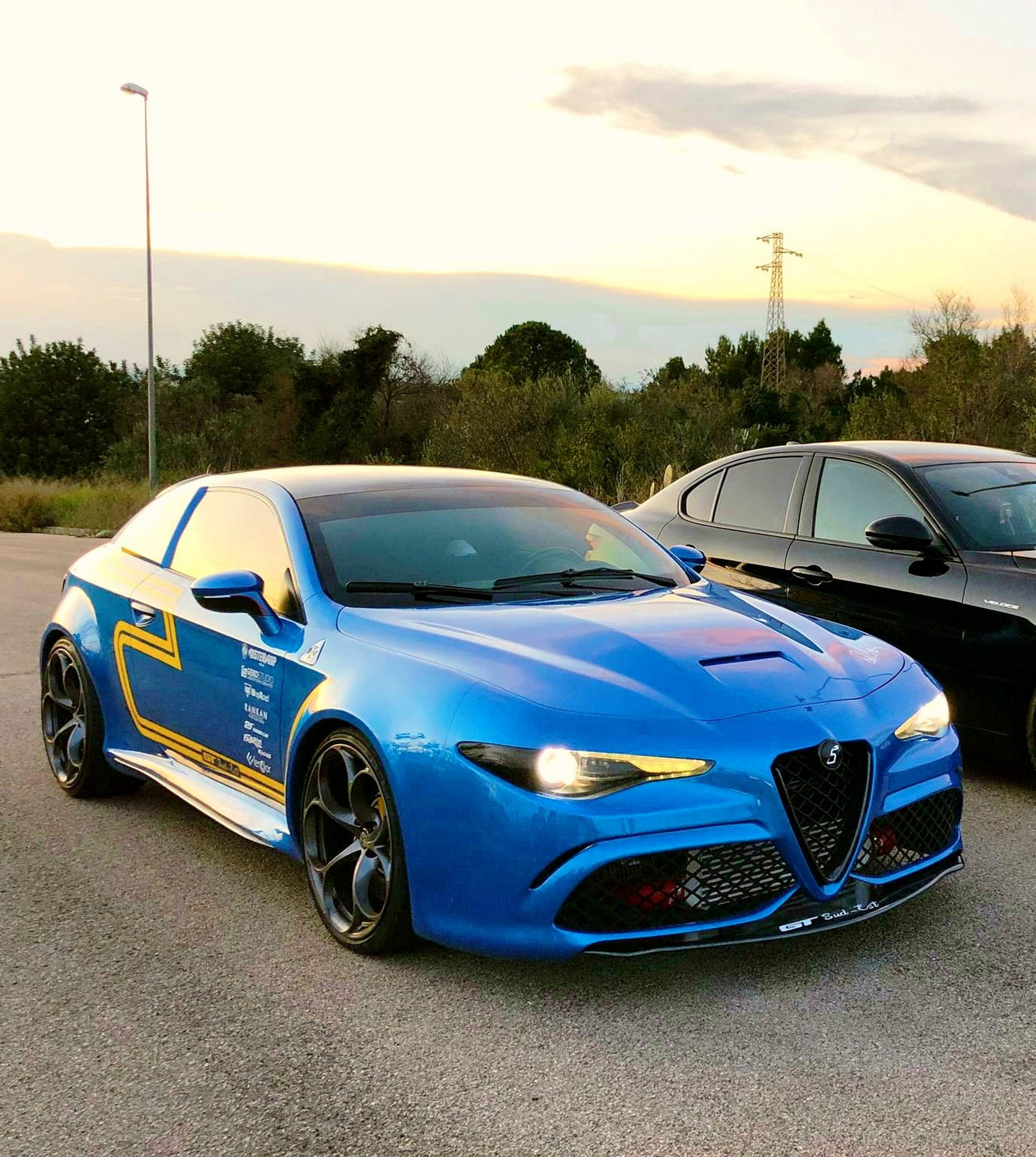 Custom Alfa Romeo GT Sud-Est Is A Brera With A Giulia Quadrifoglio Face