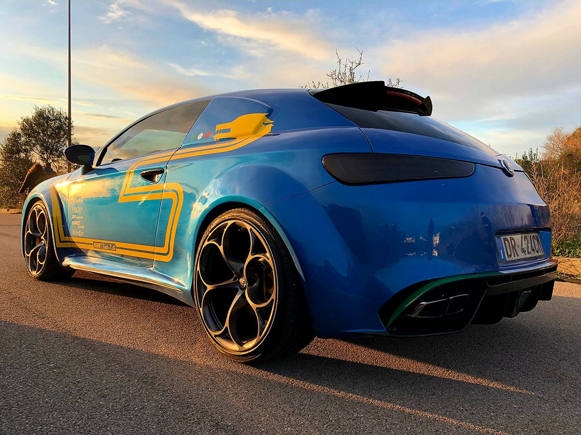 Custom Alfa Romeo GT Sud-Est Is A Brera With A Giulia Quadrifoglio Face