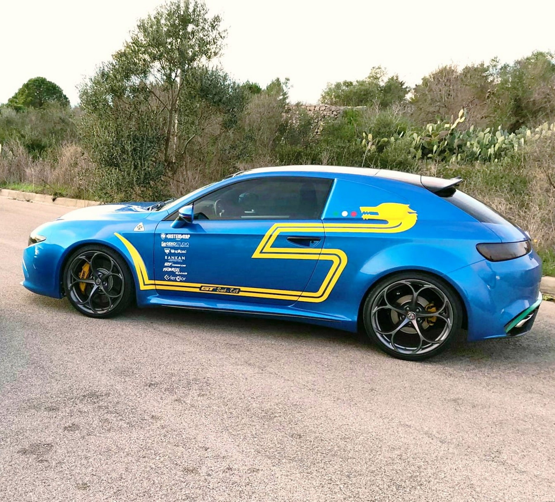 Custom Alfa Romeo GT Sud-Est Is A Brera With A Giulia Quadrifoglio Face