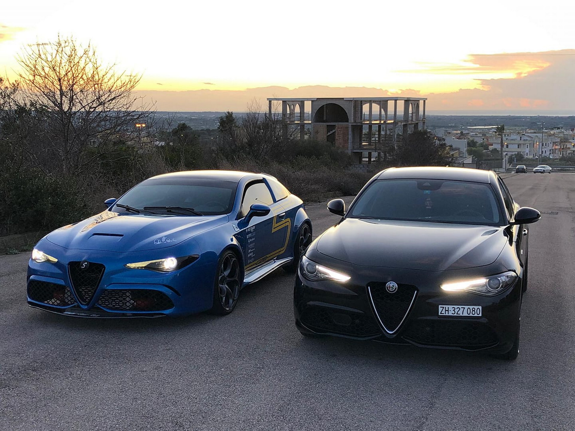 Custom Alfa Romeo GT Sud-Est Is A Brera With A Giulia Quadrifoglio Face