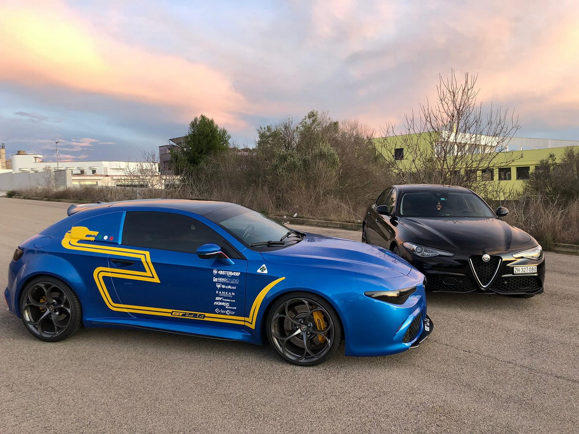 Custom Alfa Romeo GT Sud-Est Is A Brera With A Giulia Quadrifoglio Face