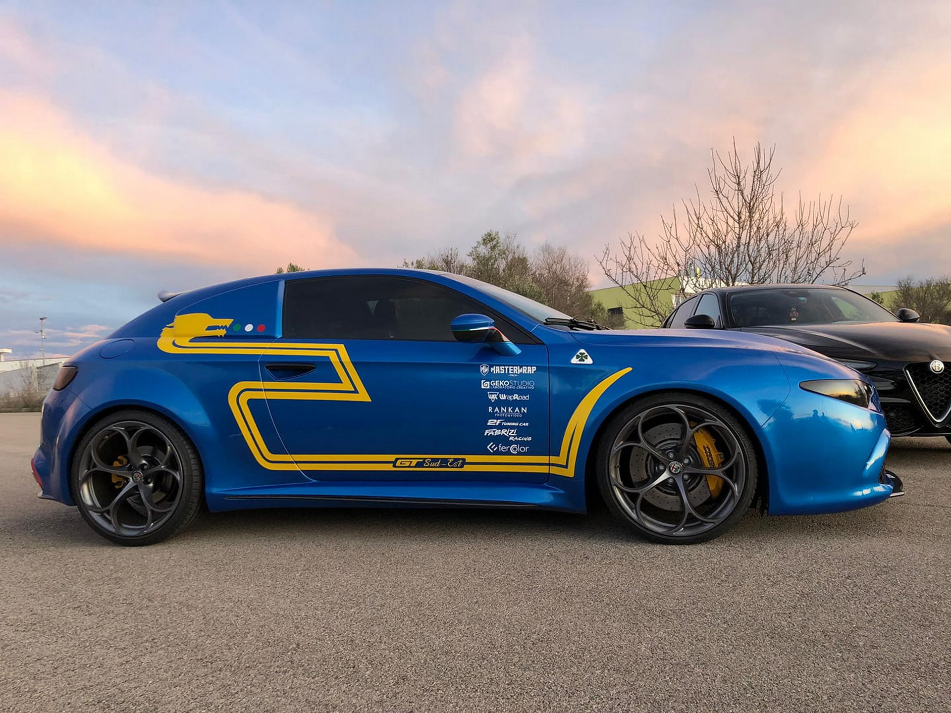 Custom Alfa Romeo GT Sud-Est Is A Brera With A Giulia Quadrifoglio Face