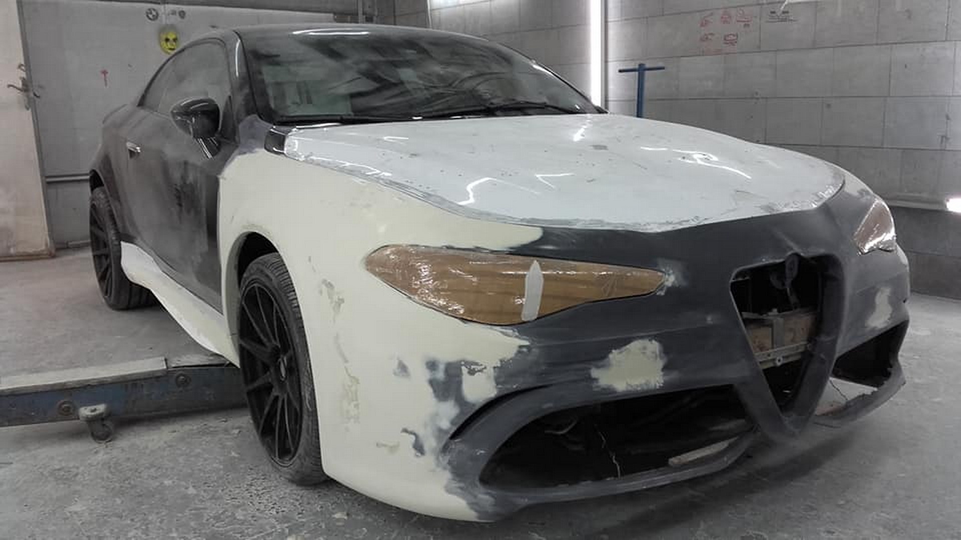 Custom Alfa Romeo GT Sud-Est Is A Brera With A Giulia Quadrifoglio Face