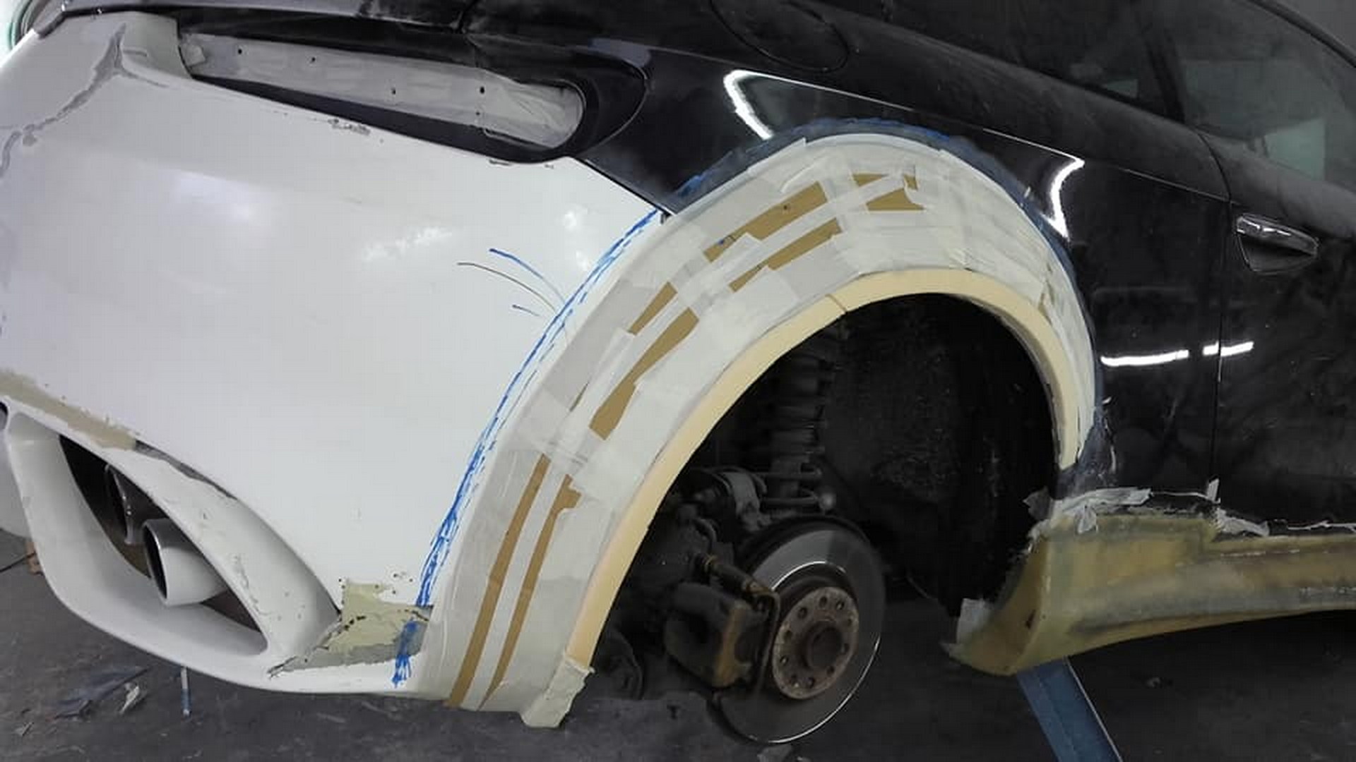 Custom Alfa Romeo GT Sud-Est Is A Brera With A Giulia Quadrifoglio Face