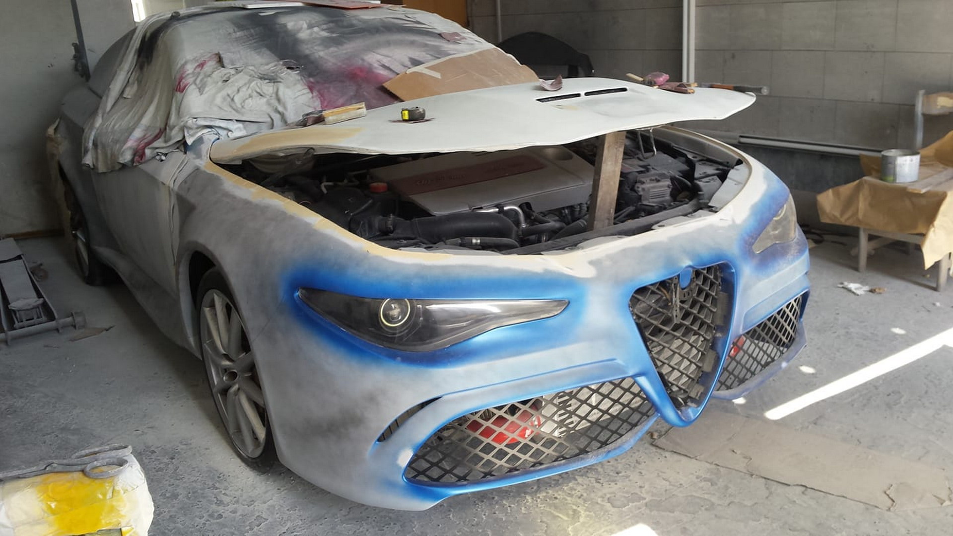 Custom Alfa Romeo GT Sud-Est Is A Brera With A Giulia Quadrifoglio Face