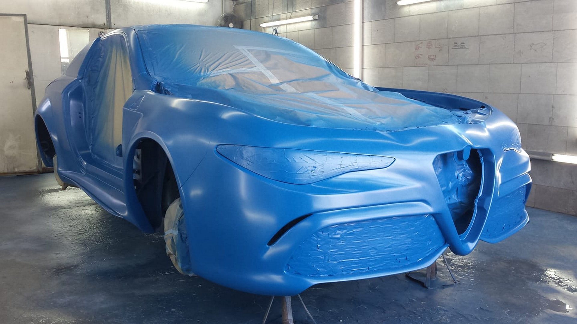 Custom Alfa Romeo GT Sud-Est Is A Brera With A Giulia Quadrifoglio Face