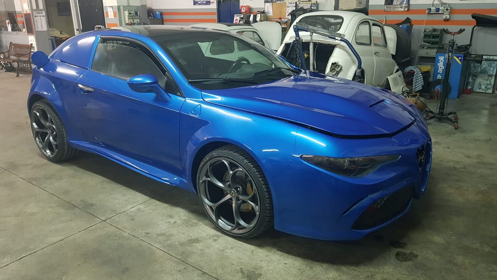 Custom Alfa Romeo GT Sud-Est Is A Brera With A Giulia Quadrifoglio Face
