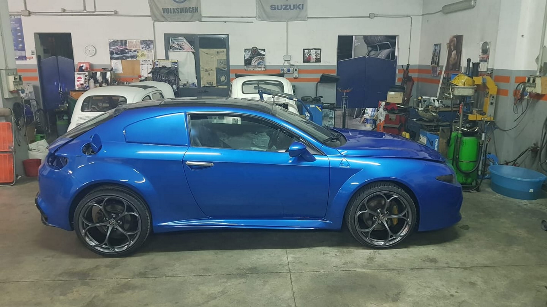 Custom Alfa Romeo GT Sud-Est Is A Brera With A Giulia Quadrifoglio Face