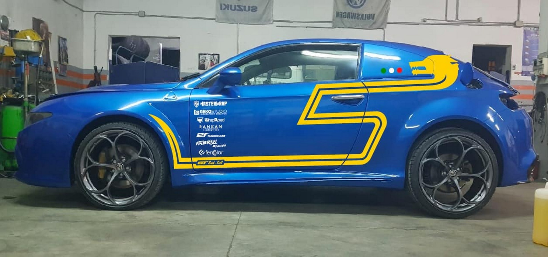 Custom Alfa Romeo GT Sud-Est Is A Brera With A Giulia Quadrifoglio Face