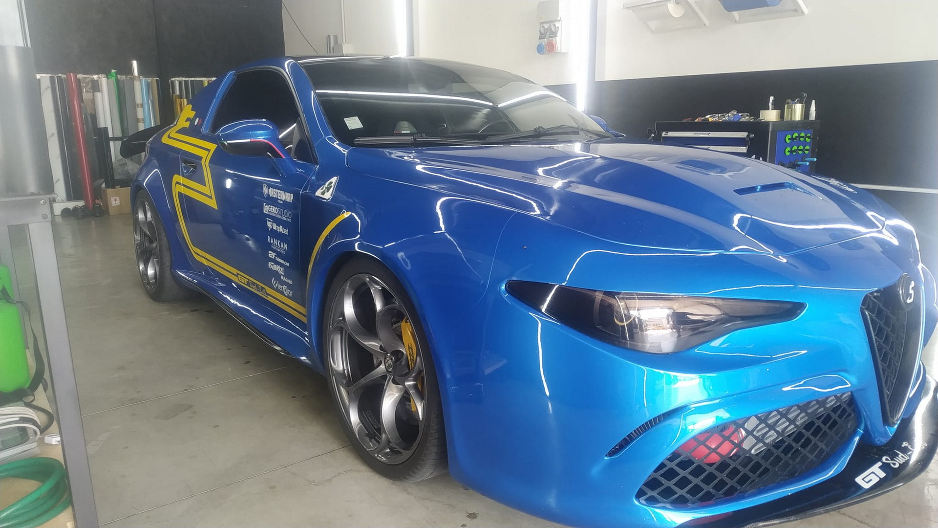 Custom Alfa Romeo GT Sud-Est Is A Brera With A Giulia Quadrifoglio Face