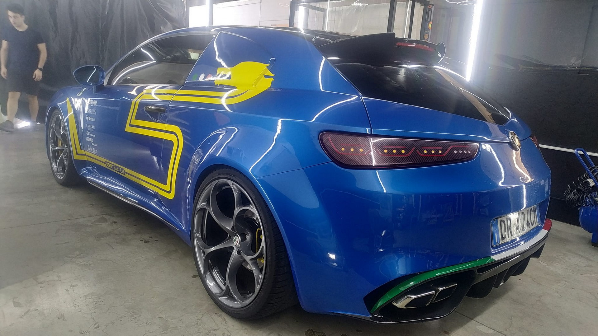 Custom Alfa Romeo GT Sud-Est Is A Brera With A Giulia Quadrifoglio Face