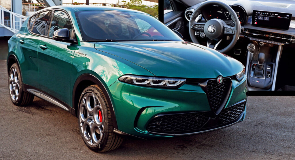  We Get Up Close To The New 2023 Alfa Romeo Tonale Compact SUV