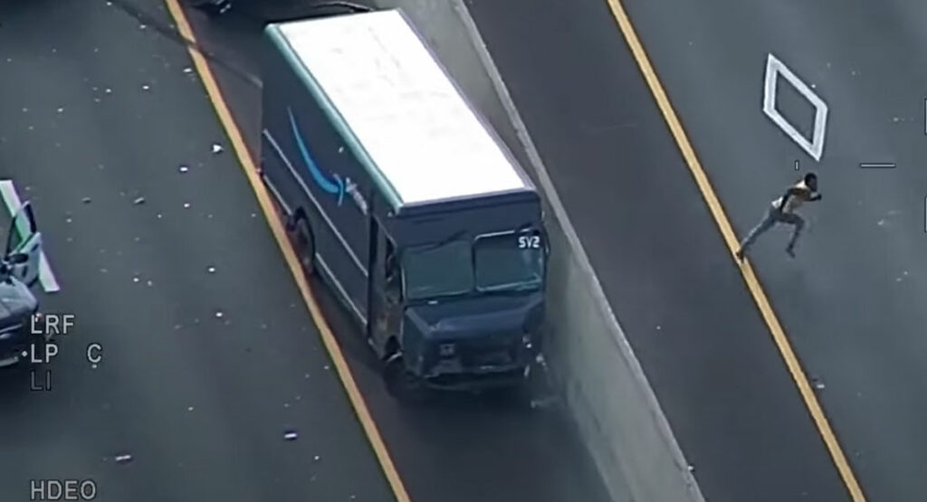 32-Year-Old Arrested After Stealing And Crashing Amazon Delivery Van