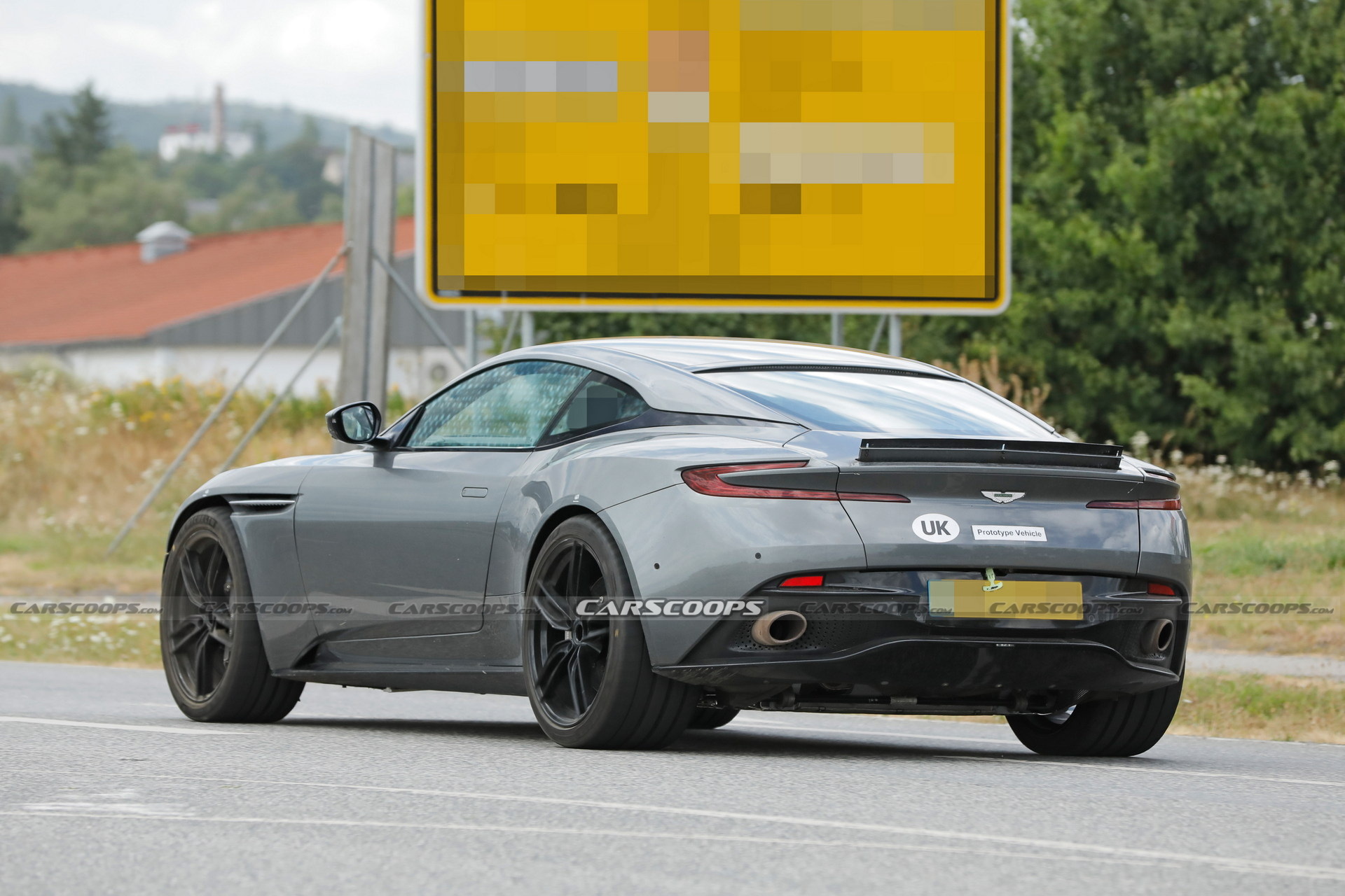 Next-Gen Aston Martin DB11 Mule Spied For The First Time Wearing The Current Model’s Body