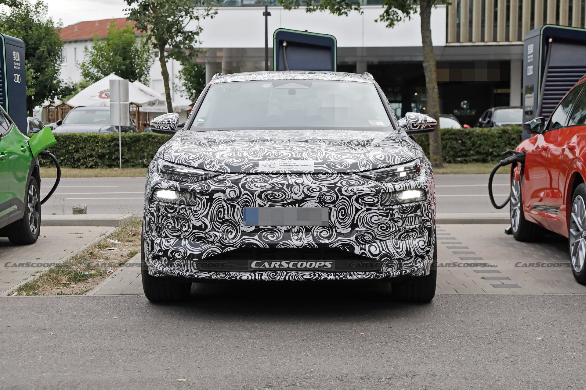 2024 Audi Q6 E-tron Sportback Spied With A Sleeker Coupe-SUV Body