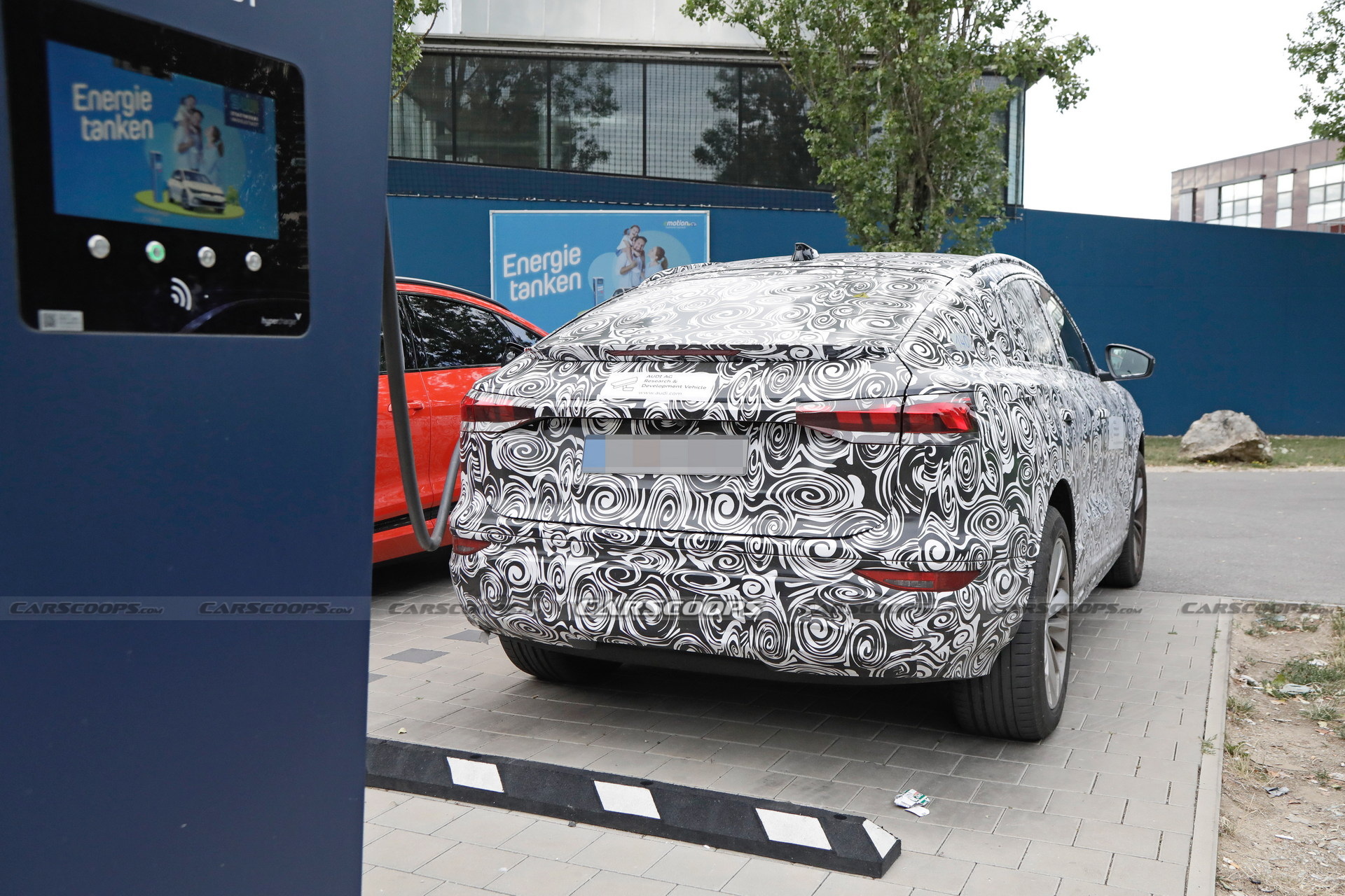 2024 Audi Q6 E-tron Sportback Spied With A Sleeker Coupe-SUV Body