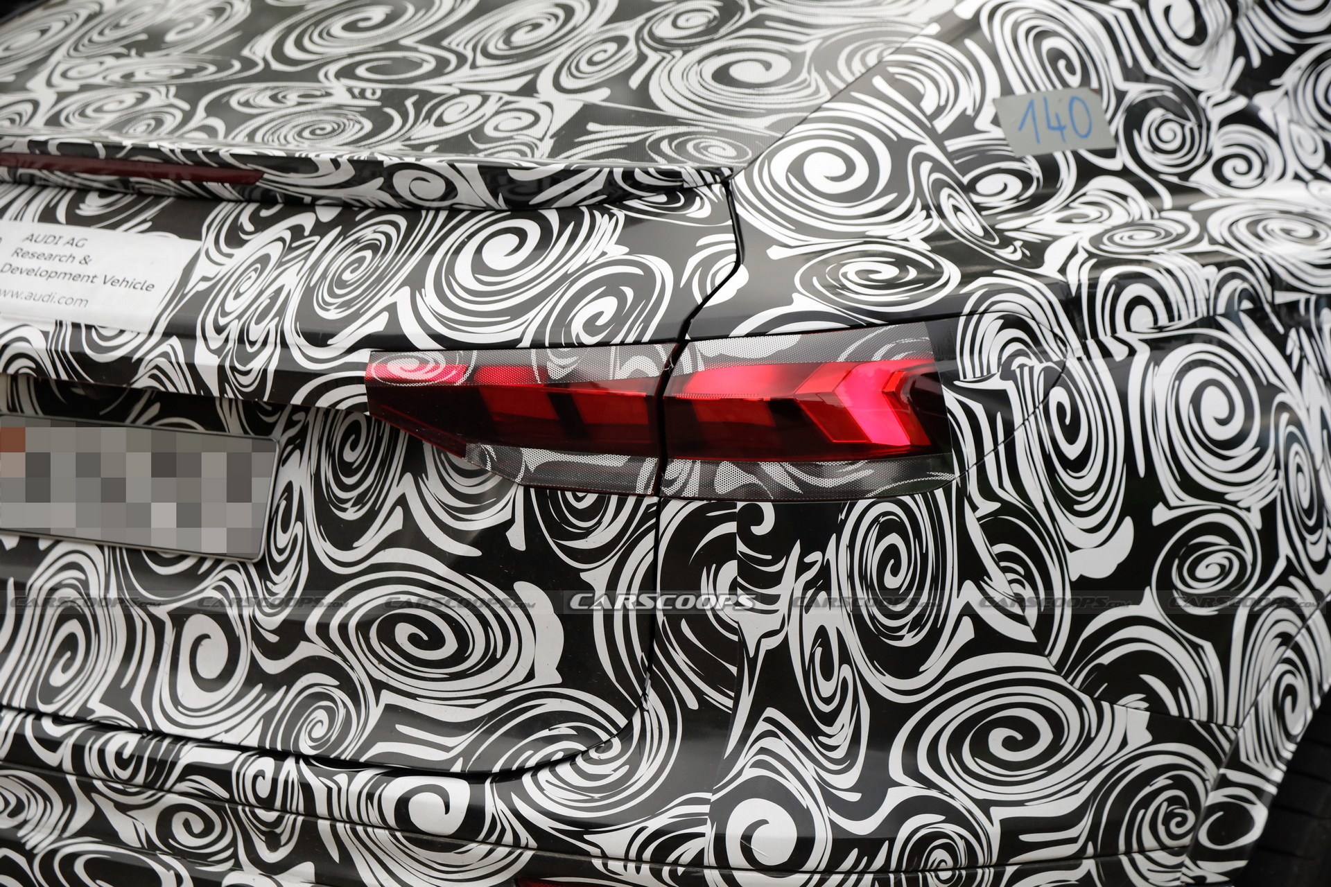 2024 Audi Q6 E-tron Sportback Spied With A Sleeker Coupe-SUV Body