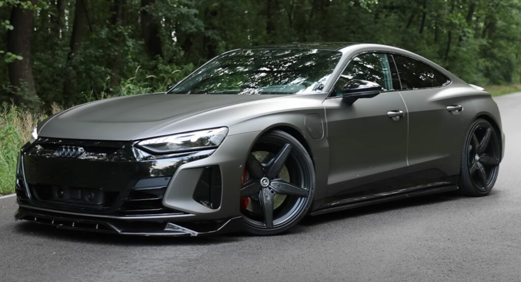  Someone Was Brave Enough To Modify This Audi RS E-Tron GT