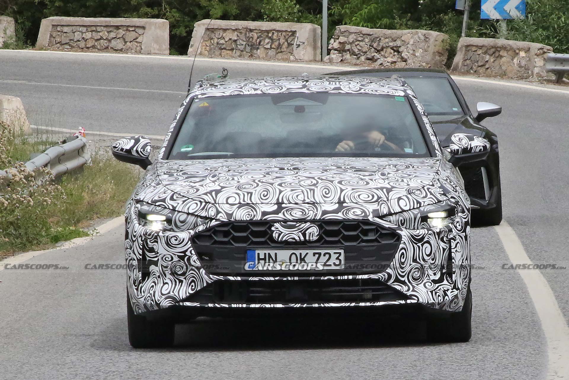 2024 Audi A4’s Twin-Screen Dashboard Revealed In Latest Spy Shots
