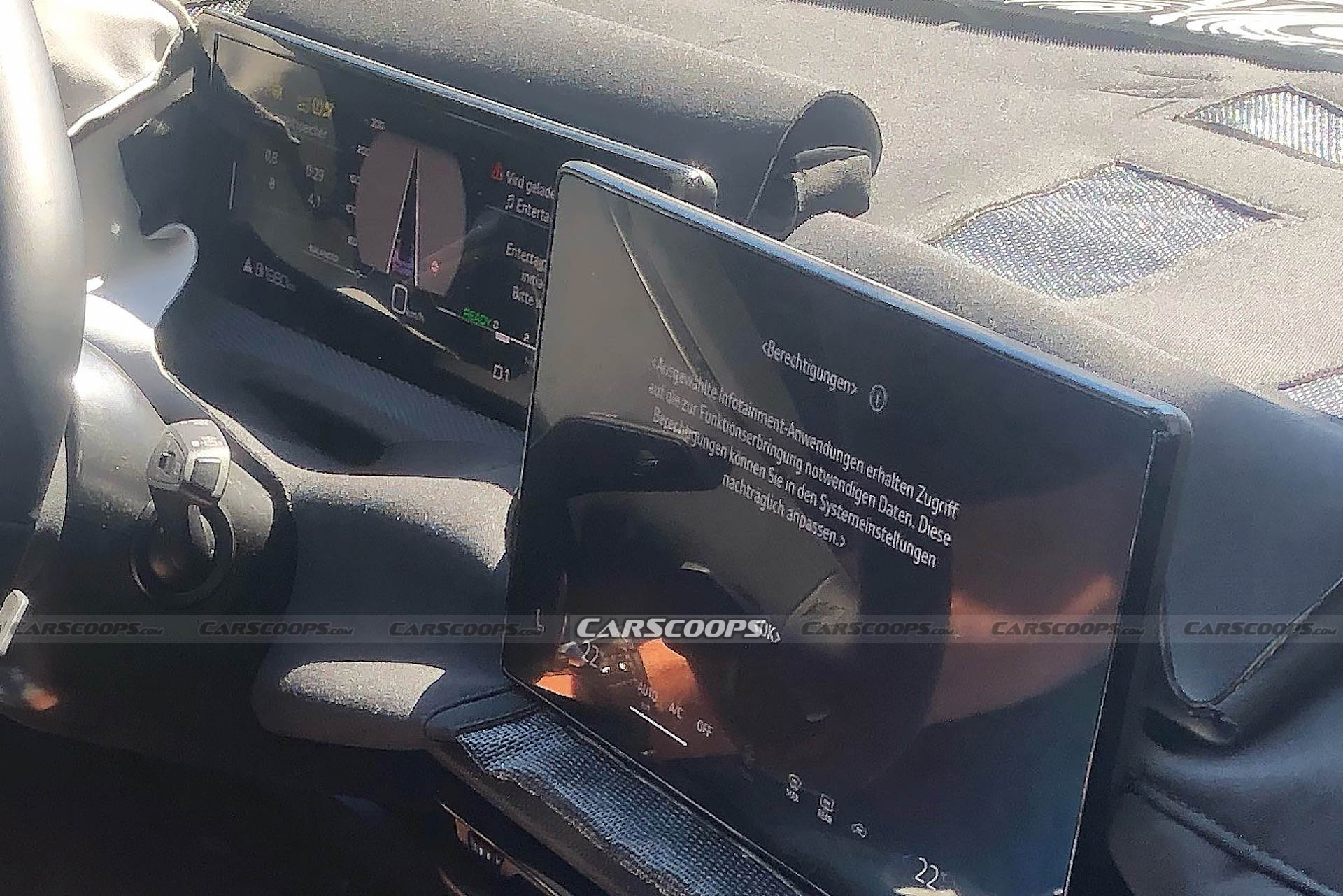 2024 Audi A4’s Twin-Screen Dashboard Revealed In Latest Spy Shots