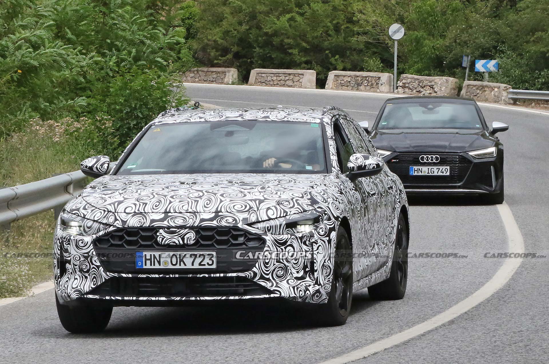 2024 Audi A4’s Twin-Screen Dashboard Revealed In Latest Spy Shots